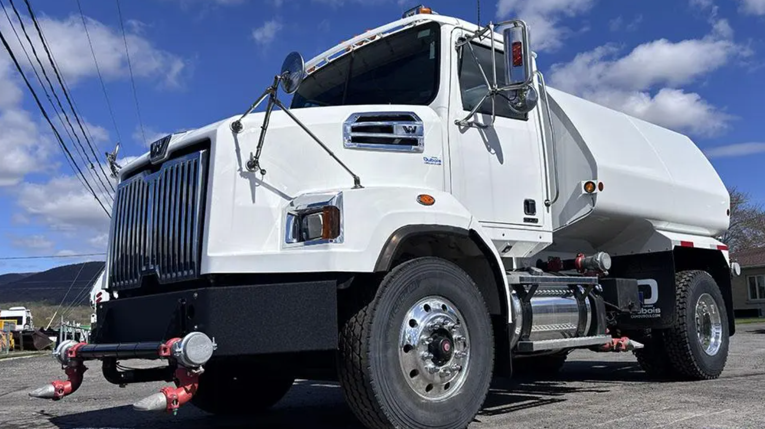 Heavy Duty Road Flusher Truck