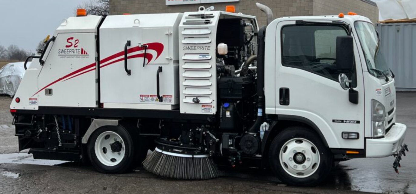 Sweeprite S2 Mechanical Street Sweeper